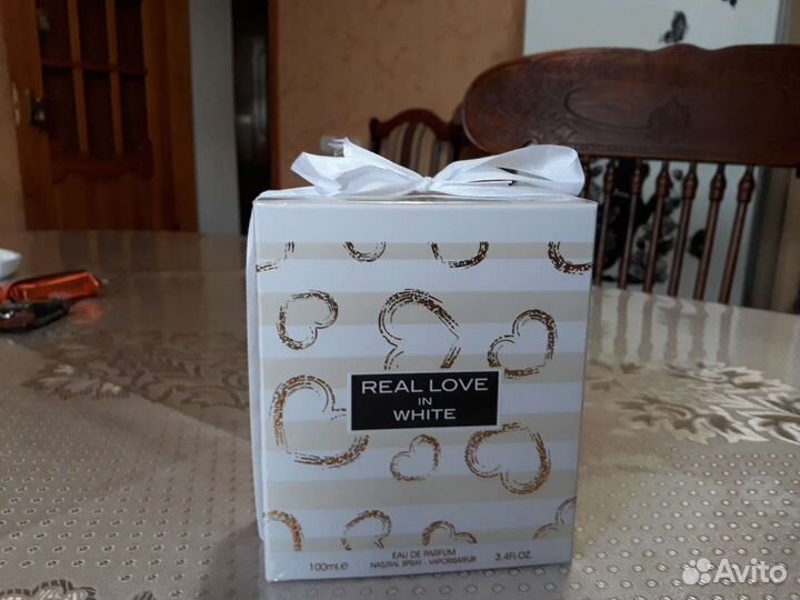 Парфюмерия женская Дубай Real love IN white