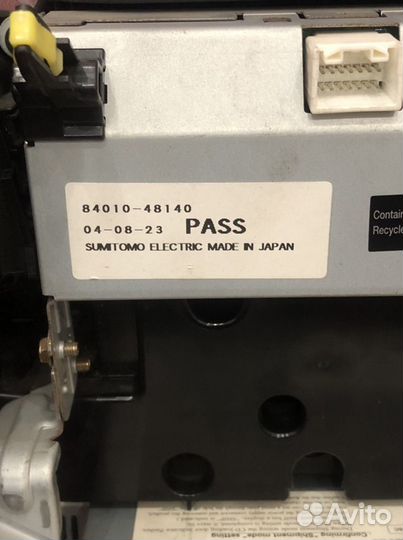 Блок климата и магнитола для lexus rx 330