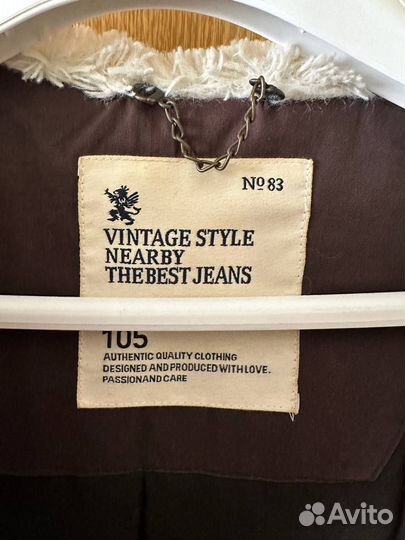Парка мужская Vintage style nearby the best jeans