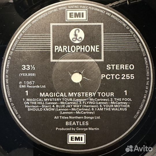 The Beatles – Magical Mystery Tour (Англия 1984г)