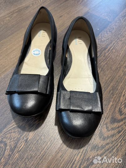 Балетки натуральная кожа 40