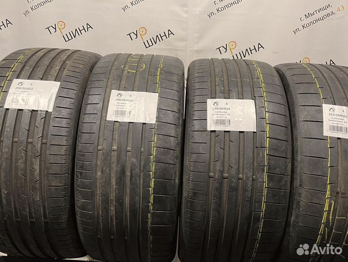 Continental SportContact 6 295/35 R23 94Y