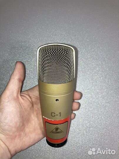 Конденсаторный микрофон behringer C-1 (XLR)