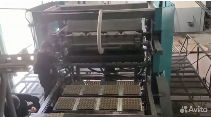 Линия по производству упаковки для яиц