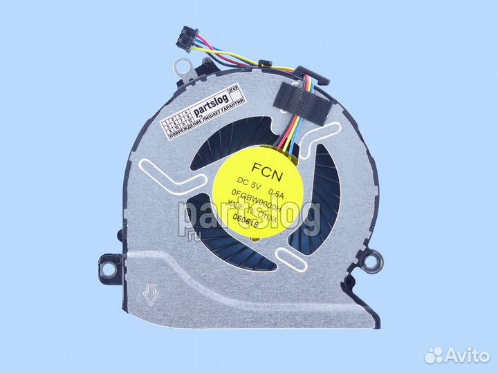 Вентилятор для HP Pavilion 15-AB, 15Z-A, 17-G 4-pi
