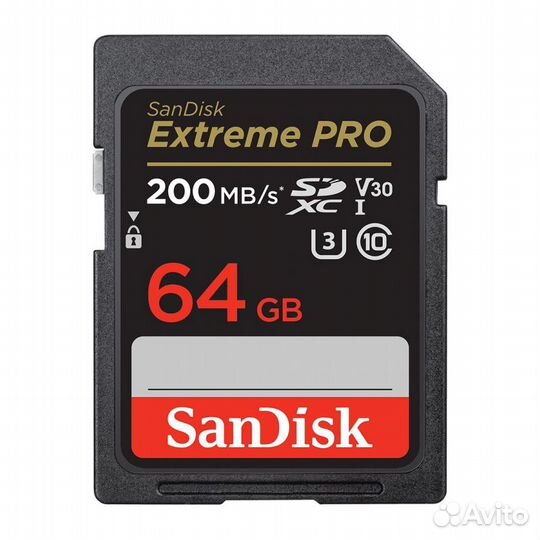Карта памяти SanDisk Extreme Pro sdxc UHS-I Class