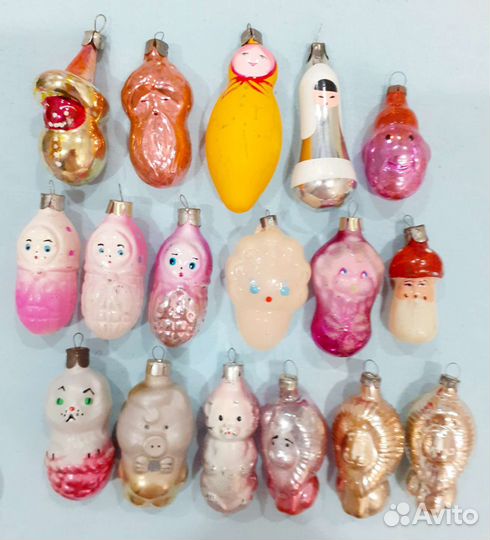 Елочные игрушки ссср. Забавные персонажи