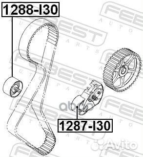 Ролик натяжителя ремня грм комплект 1287I30 Febest