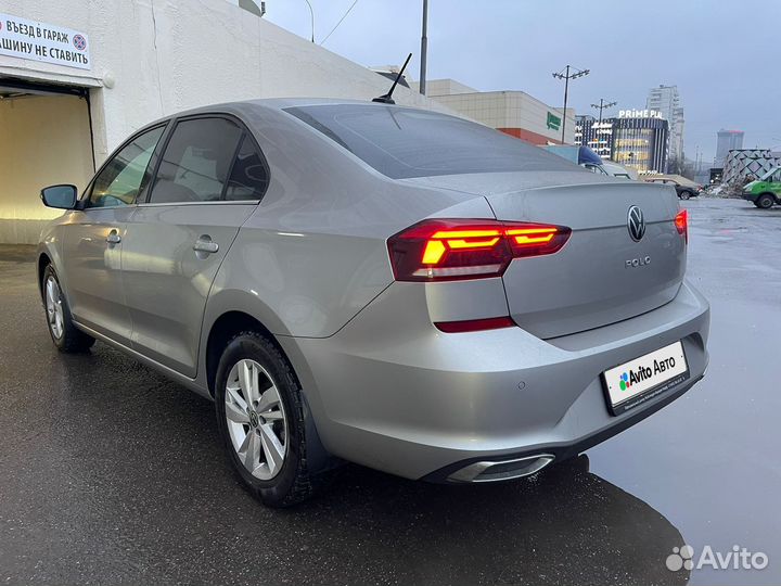 Volkswagen Polo 1.6 AT, 2021, 97 159 км
