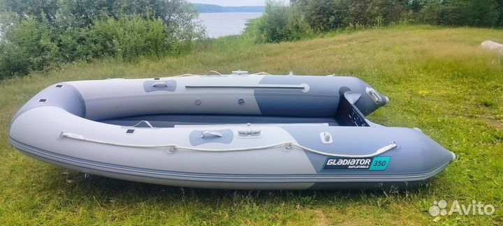 Лодка пвх Гладиатор Е350 pro нднд