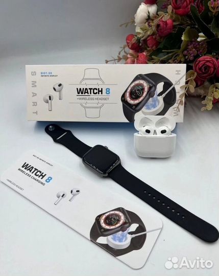 Набор Apple watch 8 + Airpods 3