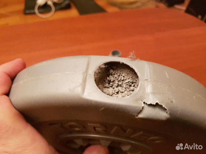 Блины Torneo пластик 2х2.5 кг