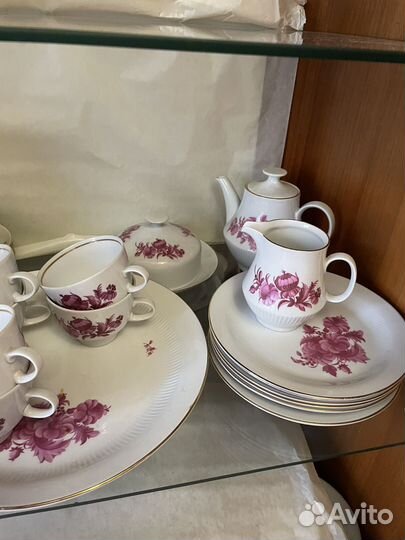 Сервиз гдр роза