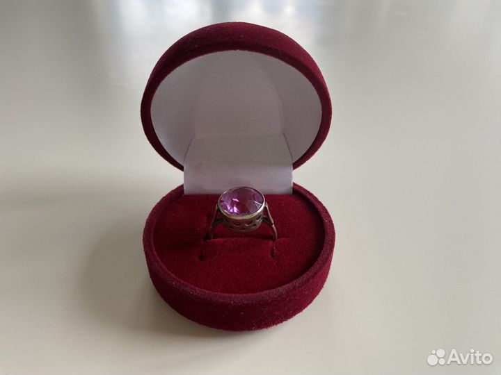 Кольцо серебро винтаж 16-16,5 СССР