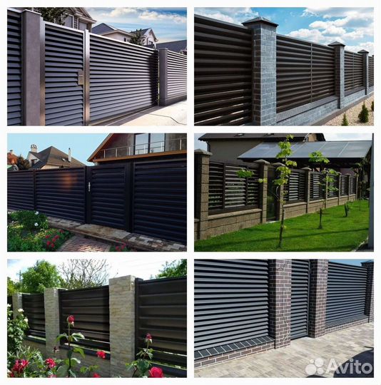 Забор жалюзи с НДС