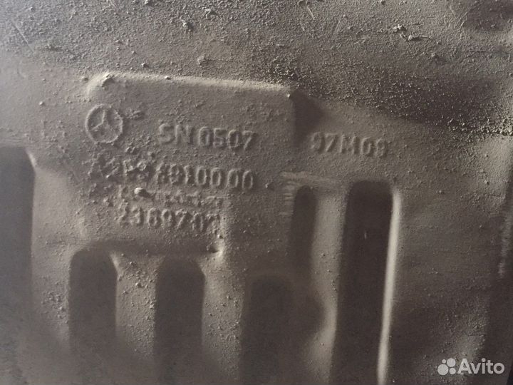 Глушитель w202 2.4мт