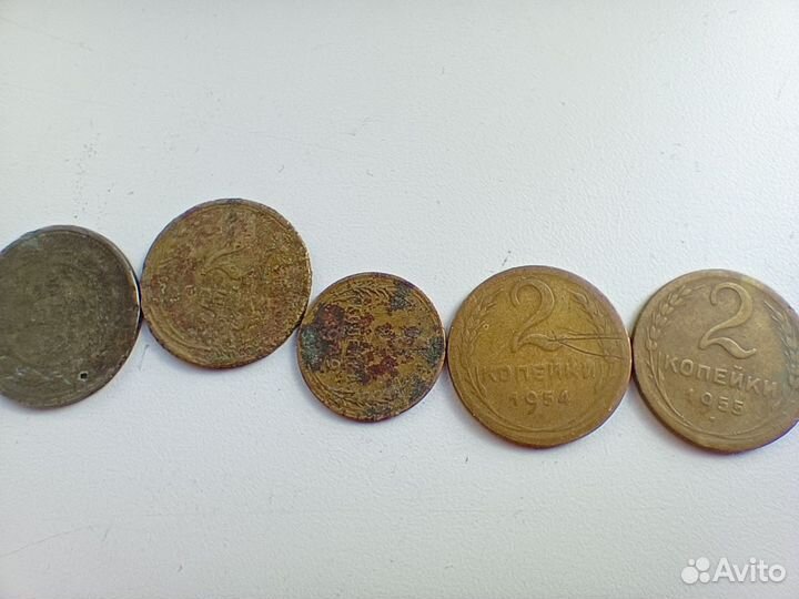 Советские и царские монеты