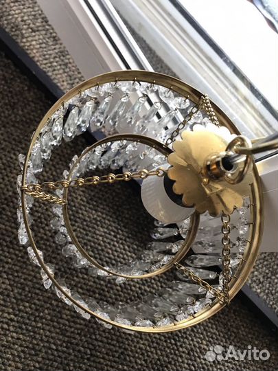 Светильник подвесной 2 шт люстра винтаж