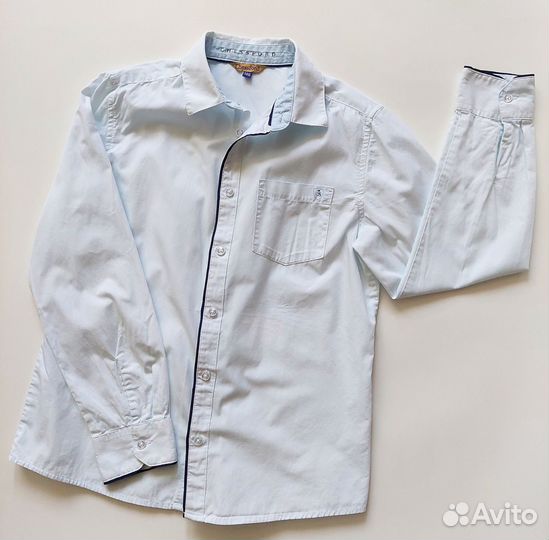 Рубашки школьныйюе 3 шт на 134-140 см H&M