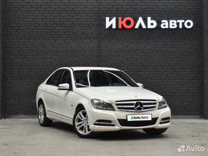 Mercedes-Benz C-класс 1.8 AT, 2011, 186 200 км