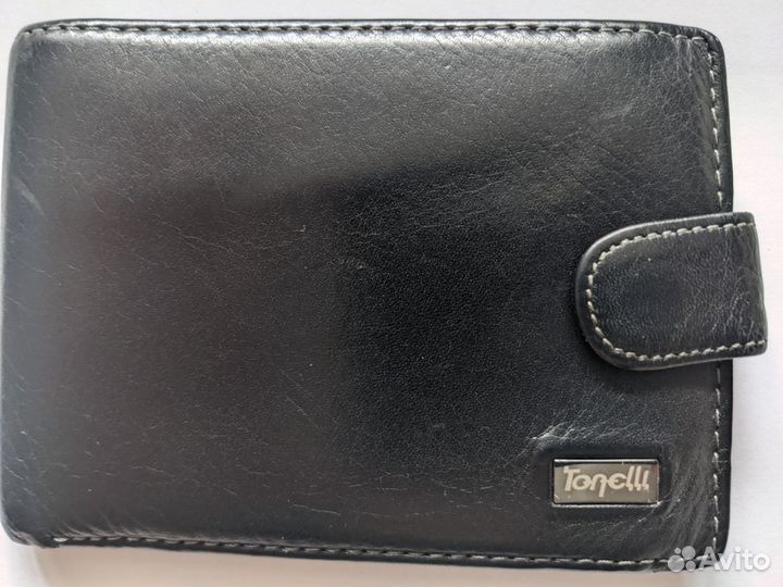 Мужской кожаный партмане