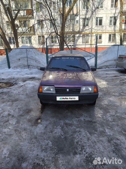 ВАЗ 2109 1.5 МТ, 1999, 92 000 км