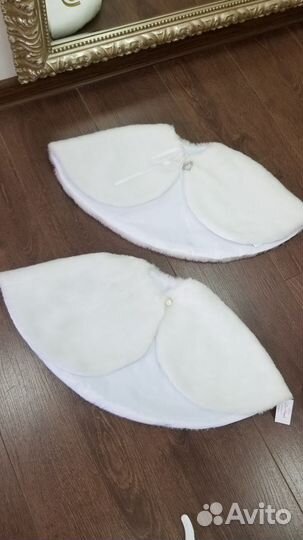 Меховые шубки накидки детские новые