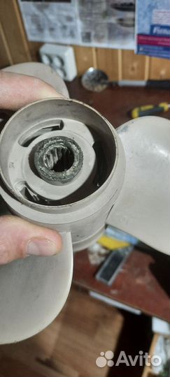 Композитный гребной винт тохатсу 9.9
