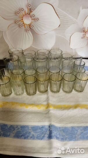 Стаканы граненые СССР