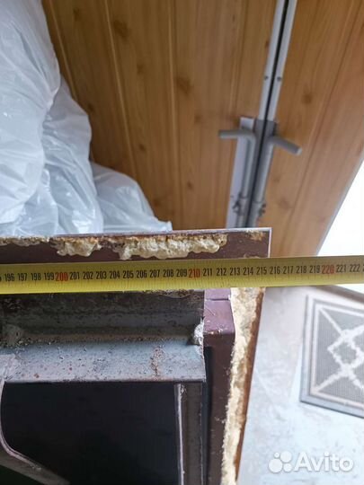 Металлическая дверь бу