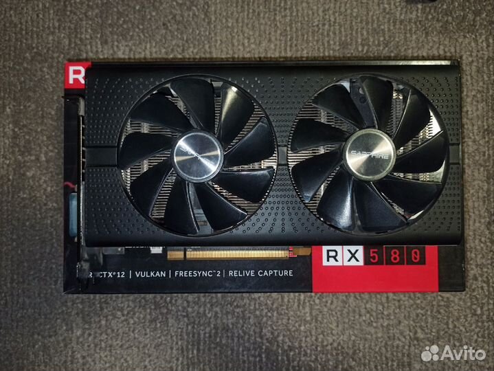 RX 580 8 GB sapphire nitro pulse gigabyte