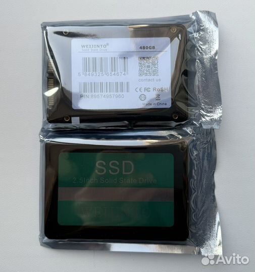 SSD 480/512gb Acos/KingSpec/Somnambulist новые