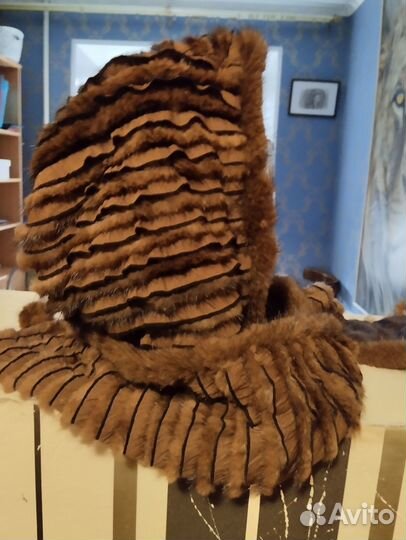 Продам норковый капюшон б. У