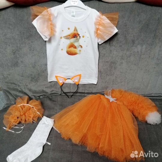 Новогодний костюм Лисичка 104