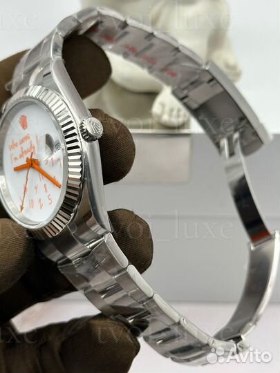 Часы Rolex datejust Who cares I’m already late
