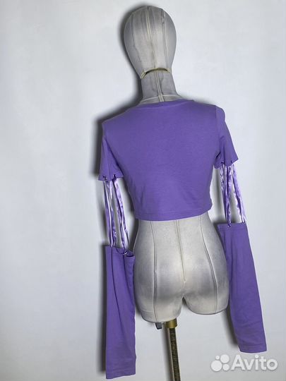 Винтажный топ y2k