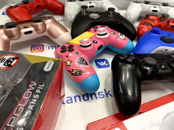 Оригинальные геймпад PS4 Dualshock 4 джойстик