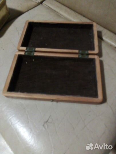 Деревянная коробочка на замочке Винтаж