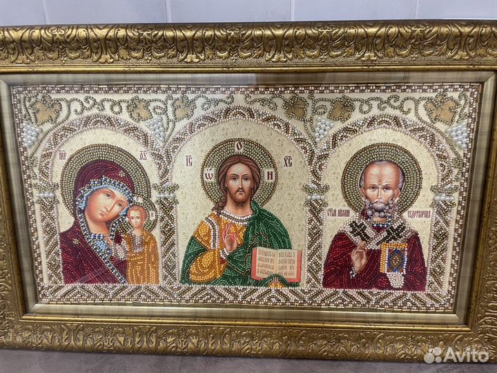 Иконы вышитые бисером