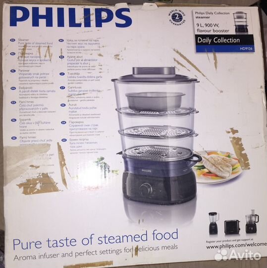 Пароварка Philips HD9126, новая в коробке