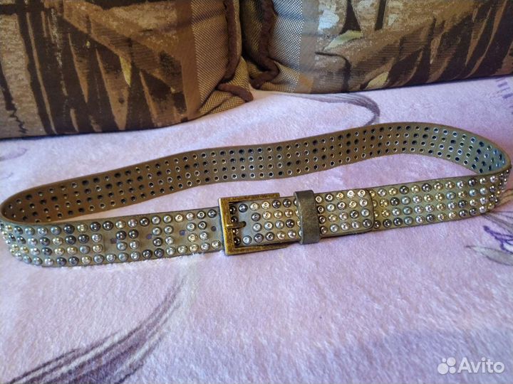 Ремень новый из натуральной кожи Zadig Voltaire