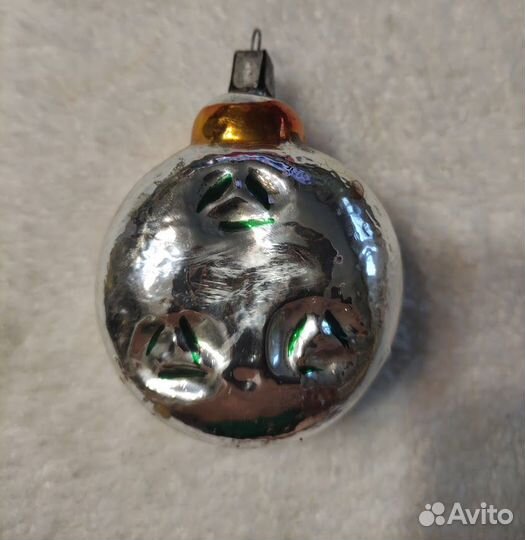 Часы ёлочные игрушки СССР 1959 год