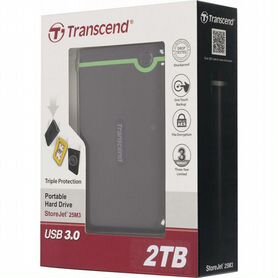 Внешний жёсткий диск Transcend StoreJet 25M3C 2TB