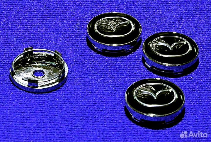 Комплект колпачков неоригинальных дисков Мазда