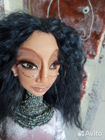 Интерьерная кукла ручной работы