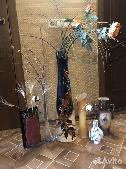 Вазы напольные и настольные