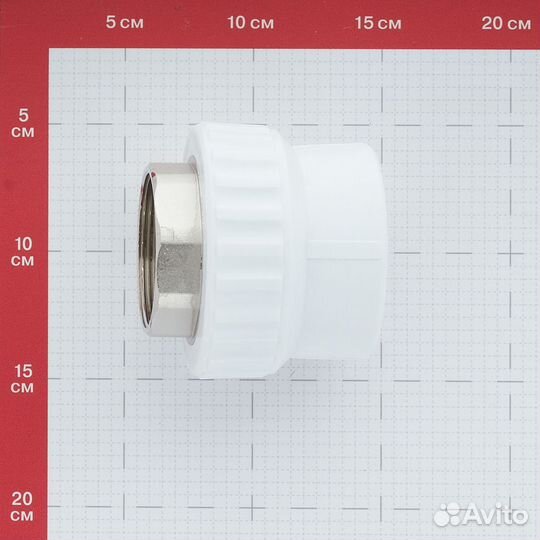 Муфта полипропиленовая под ключ 63 мм х 2 вр(г)