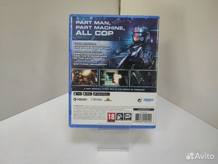 Игровые диски. Sony Playstation 5 Robocop: Rogue C
