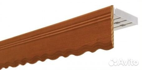 Тюль и карниз