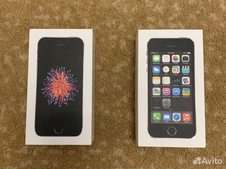 Коробка от айфона 5s, se